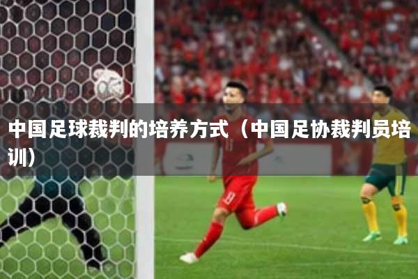 中国足球裁判的培养方式（中国足协裁判员培训）